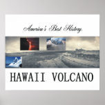 Volcan d'ABH Hawaï Posters