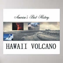 Volcan d'ABH Hawaï Posters
