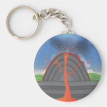 Volcan Porte-clé