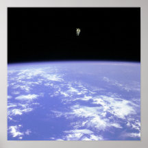 Voler librement dans l'espace posters