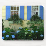 Volets bleus" Mousepad "d'hortensia Tapis De Souris