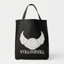 Volleyball avec des ailes sacs de toile