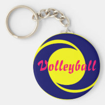 Volleyball Keychain Porte-clefs