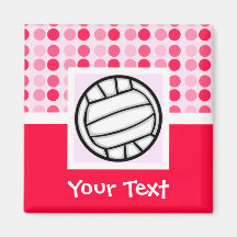 Volleyball mignon aimant