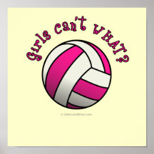 Volleyball rose posters