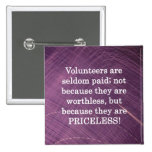 Volontaires inestimables pin's