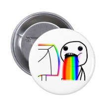 Vomit des arcs-en-ciel pin's avec agrafe