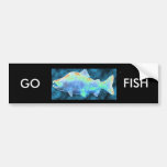 "Vont adhésif pour pare-chocs de poissons" Autocollant Pour Voiture