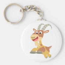 Vont la chèvre ! ! (chèvre mignonne de bande dessi porte-clé