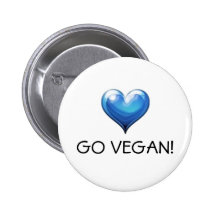 Vont le végétalien ! badges avec agrafe