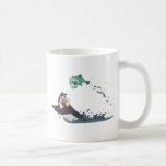 "Vont pingouin de poissons" Tasse