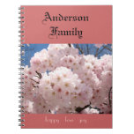 Vos fleurs de fleur de rose de carnet de nom de fa
