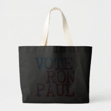 Vote Ron Paul pour le président Sacs Fourre-tout
