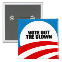 VOTEZ LE CLOWN BADGE