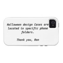 Votre cas de Coque-Compagnon de Halloween Coques Case-Mate iPhone 4