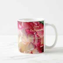 Votre dévouement est apprécié ! Tasses de café de 