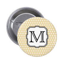 Votre lettre. Monogramme fait sur commande. Point  Pin's Avec Agrafe