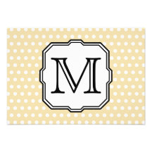 Votre lettre. Monogramme fait sur commande. Point  Invitations