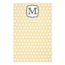 Votre lettre. Monogramme fait sur commande. Point  Papier À Lettre Personnalisé