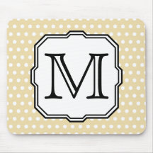 Votre lettre. Monogramme fait sur commande. Point  Tapis De Souris