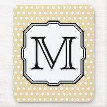 Votre lettre. Monogramme fait sur commande. Point  Tapis De Souris