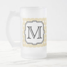 Votre lettre. Monogramme fait sur commande. Point  Tasses