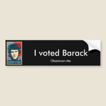 Votre Obamicon.Me autocollants pour voiture
