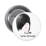 votre photo ici, je ne suis pas amour d'EMO I just Badge