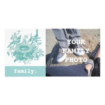 Votre portrait de famille cartes avec photo