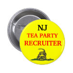 Votre RECRUTEUR de THÉ d'état Badge Avec Épingle