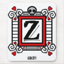 Votre [Red&Black] Mousepad initial Tapis De Souris