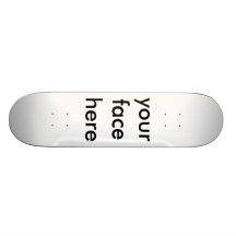 votre visage ici embarquent skateboards personnalisés