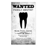 voulu : dentiste de famille cartes de visite personnelles