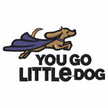 Vous allez polo brodé de petit chien