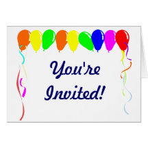 Vous êtes invités à sortir ! cartes de vœux