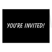 Vous êtes invités ! cartes de vœux