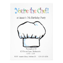 Vous êtes l'invitation de chef