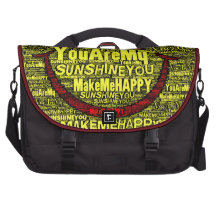 Vous êtes mon soleil heureux sacoche pour ordinateurs portables