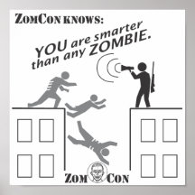 Vous êtes plus futés que n'importe quel zombi ! affiches