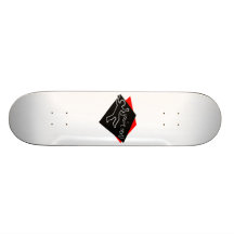 Vous êtes prochain contour de craie skateboards personnalisables