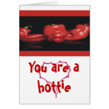 Vous êtes un hottie carte de vœux