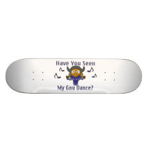 Vous faites danser vus mon gnou planches à roulettes customisées