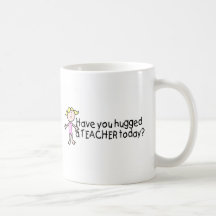 Vous faites étreindre un professeur aujourd'hui (l tasse