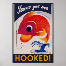 Vous m'avez VOUS ÊTES ACCROCHÉS Affiches