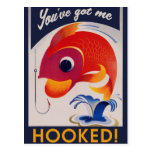 Vous m'avez VOUS ÊTES ACCROCHÉS Cartes Postales