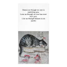 Vous observant danser cartes de vœux avec photo