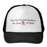 Vous sauvez un enfant casquette de camionneur