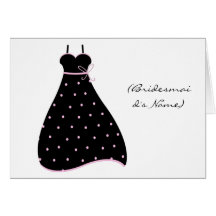 Vous serez ma carte de voeux de demoiselle d'honne