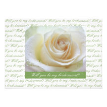 vous serez ma lettre de vert de rose blanc de demo faire-parts