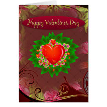 VOUS SEREZ MON VALENTINE CARTE DE VŒUX